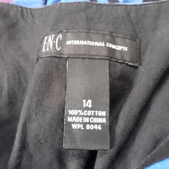 INC International Concepts Cap Sleeved Top - Picture 3 of 3